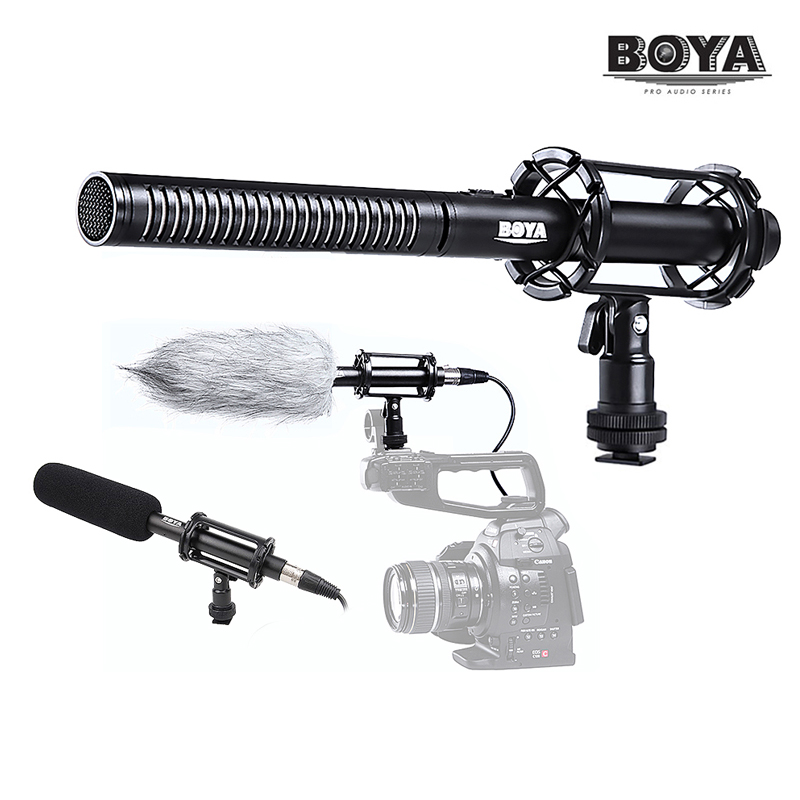 BOYA BY-PVM1000 set Shotgun Microphone ไมค์ติดกล้อง 